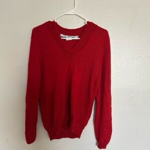 Red Vintage 100% Alpaka Sweater